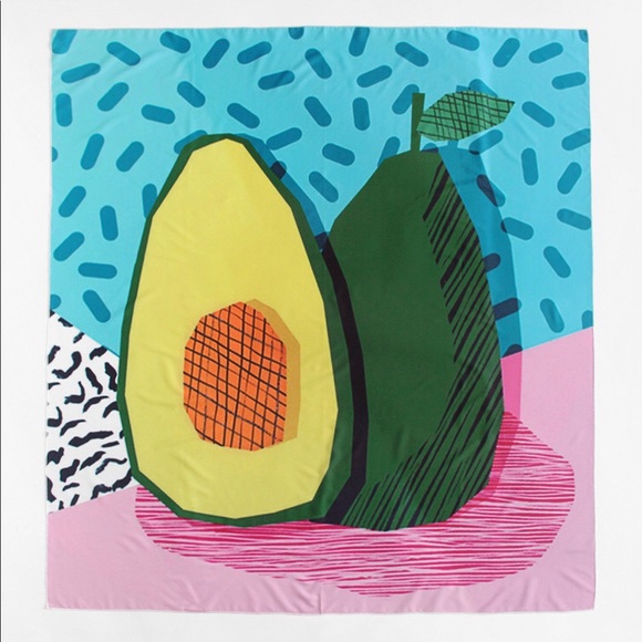 Avocado Print Beach Blanket - Picture 6 of 8